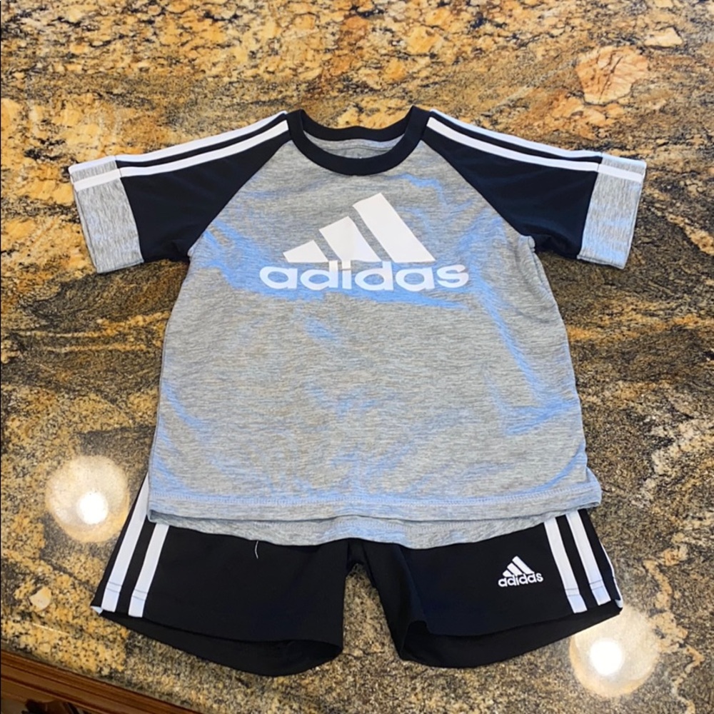 Toddler Adidas Short Set